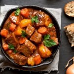 Bœuf Mafé Sénégalais Diététique et Délices : une recette africaine facile et rapide à intégrer dans un programme de rééquilibrage alimentaire.